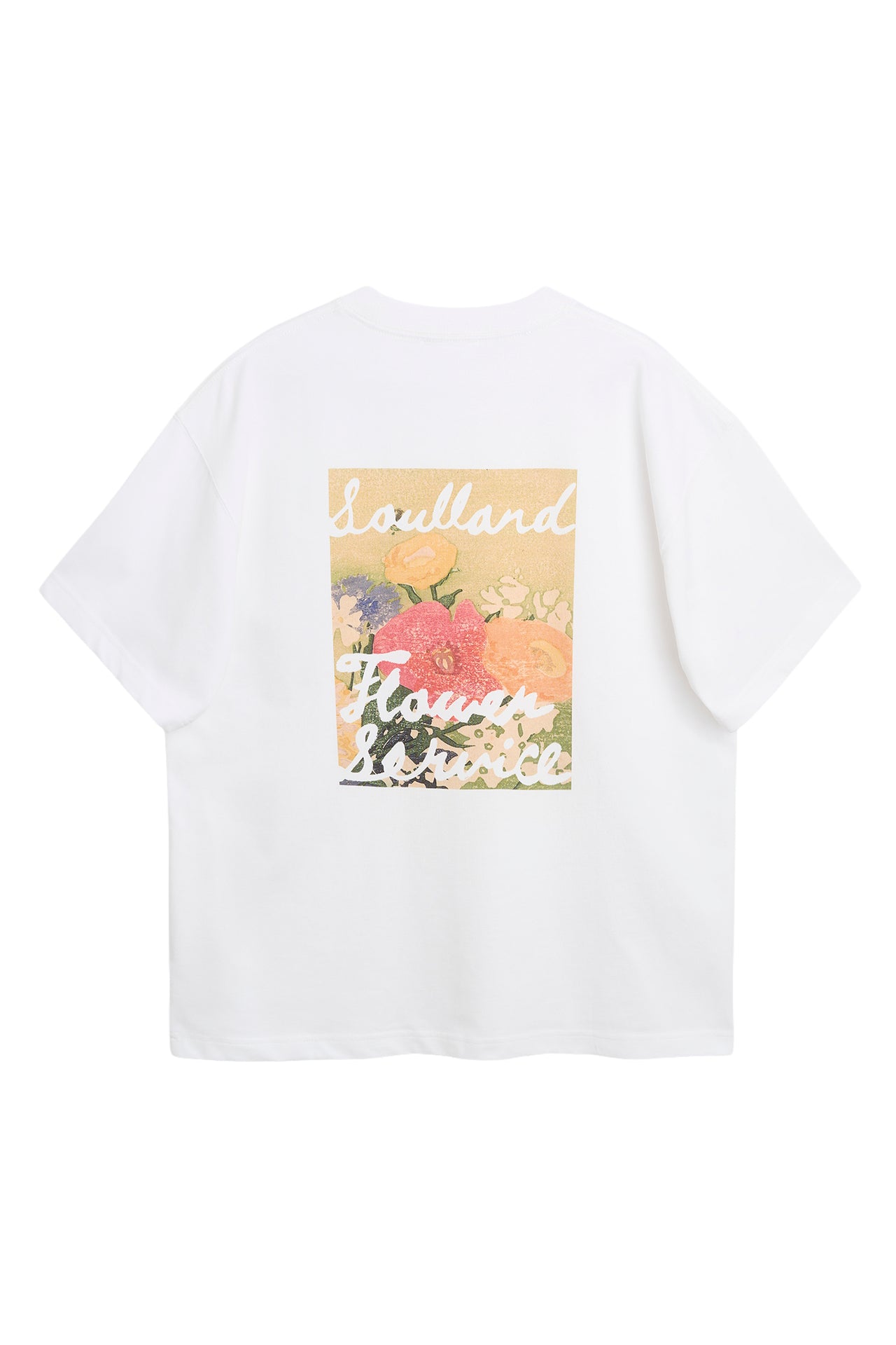 SOULLAND KAI flowerservice T-shirt T-shirt White
