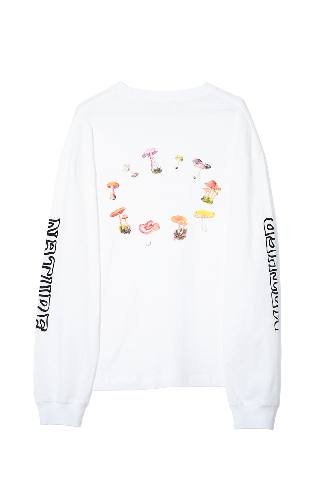 SOULLAND MUSHROOM CLOUD L/S T-shirt T-shirt White