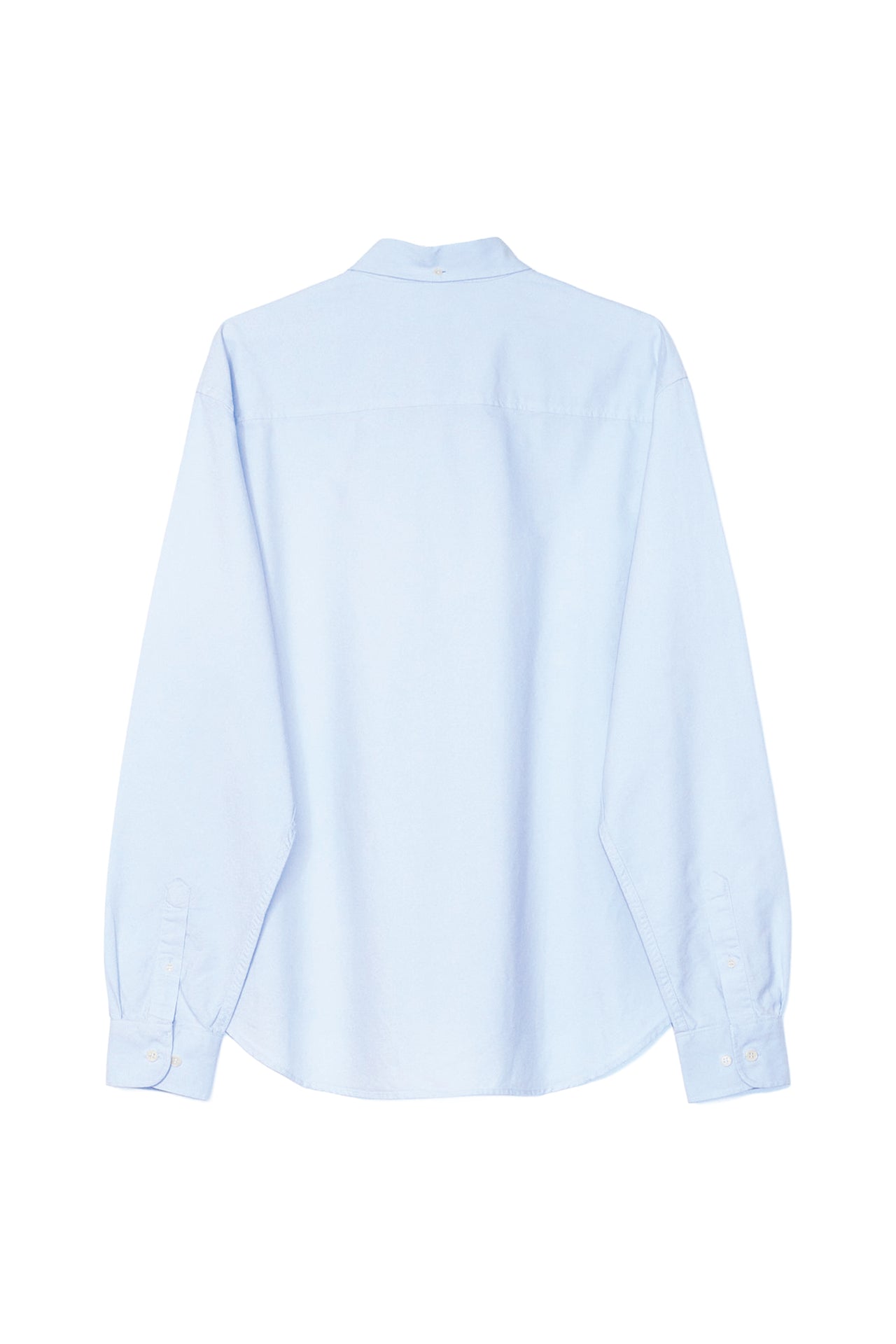 SOULLAND VIT bttn down fine twill shirt deadstock Shirt Light Blue