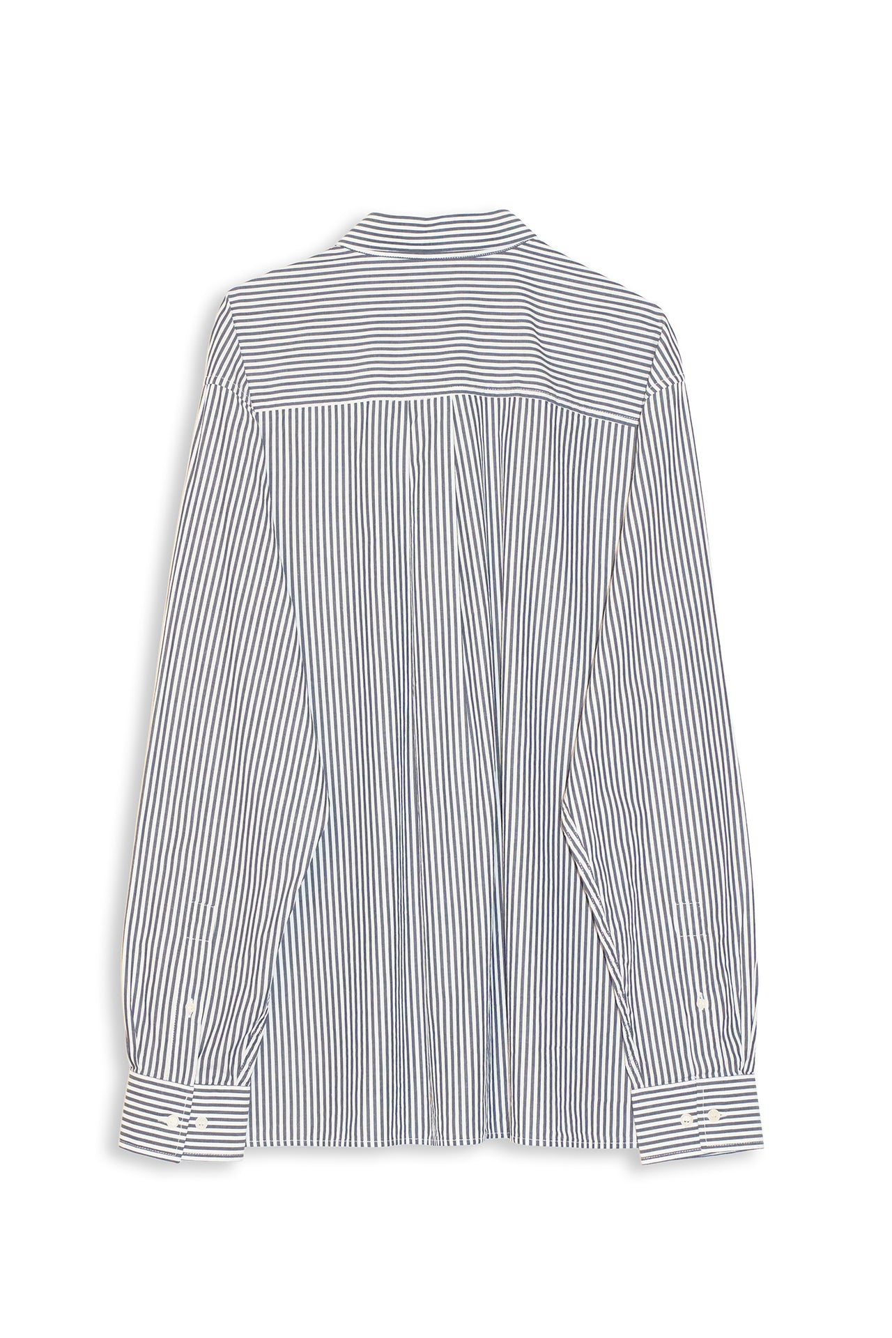 SOULLAND VIT stripe shirt Shirt Blue